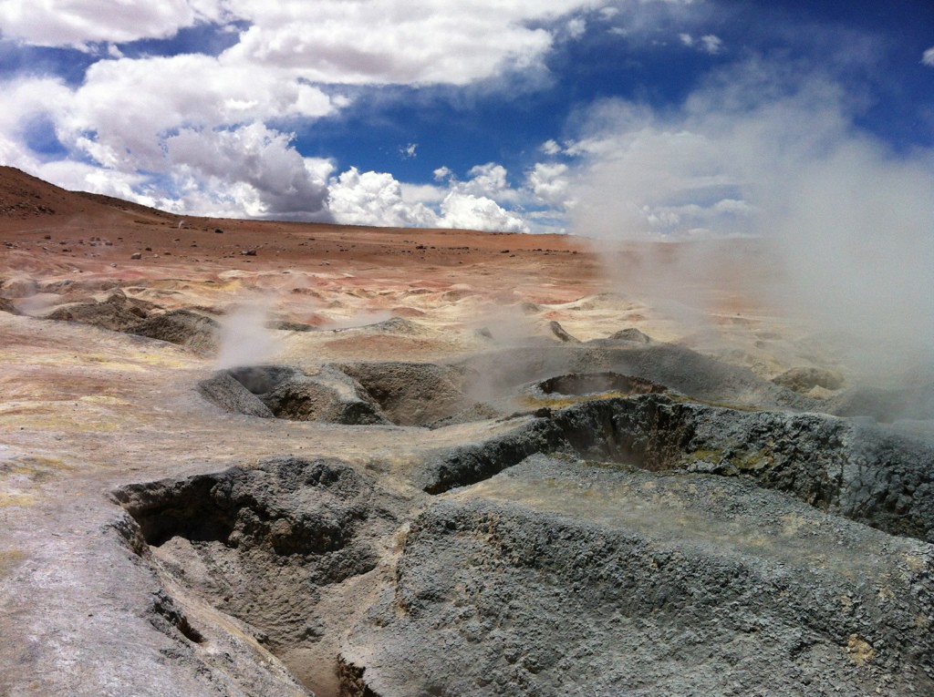 Bolivia geothermal vents