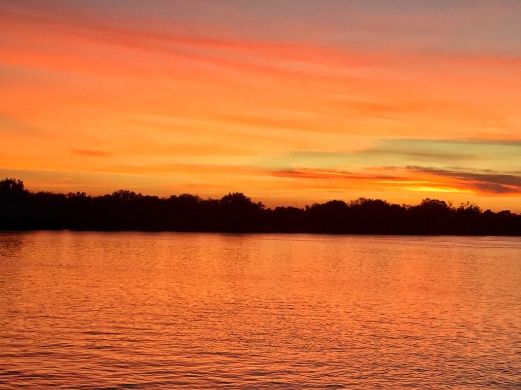 Zambezi River Sunset Zambia