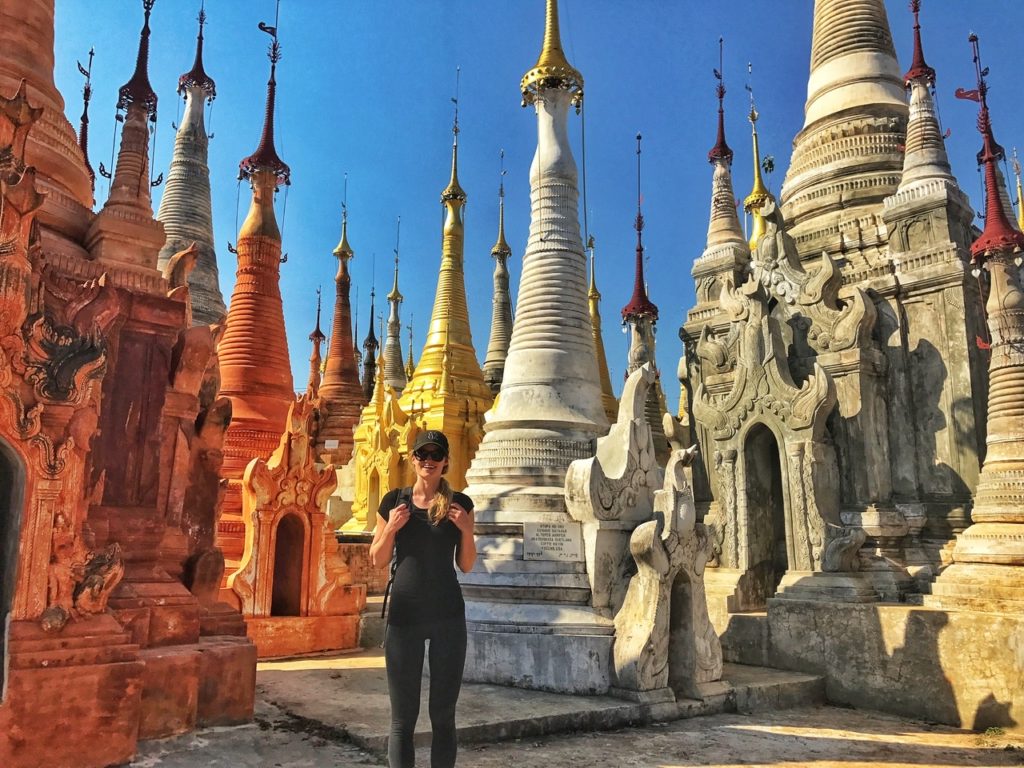 Indein Pagoda Inle Myanmar