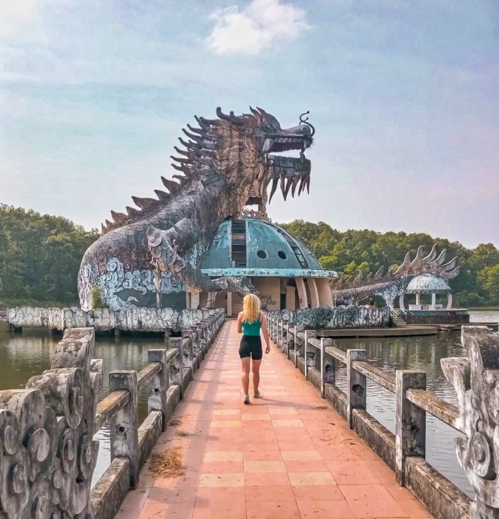 abandoned waterpark Hue Vietnam southeast asia